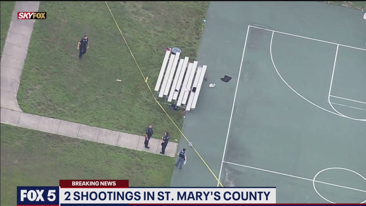 Cops investigating two shootings in St Marys County